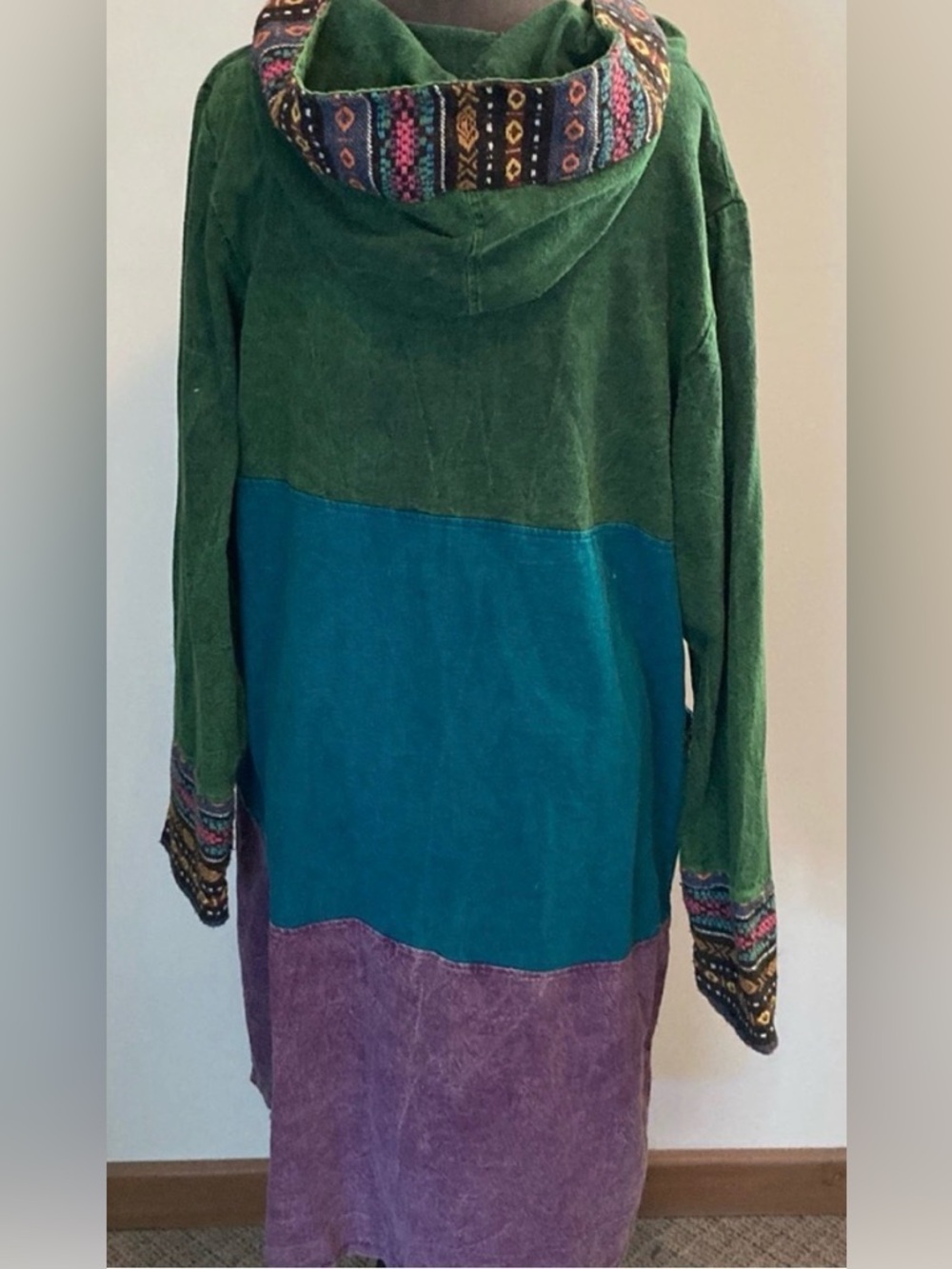 NWT Kathmandu Multicolor
Long Length Festival
Patchwork Duster Cardigan - Picture 5 of 10